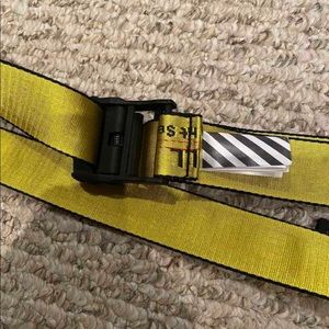 Off-White Accessories - Off-White Belt (Yellow) Off-White Accessories - Off-White Belt (Yellow)
